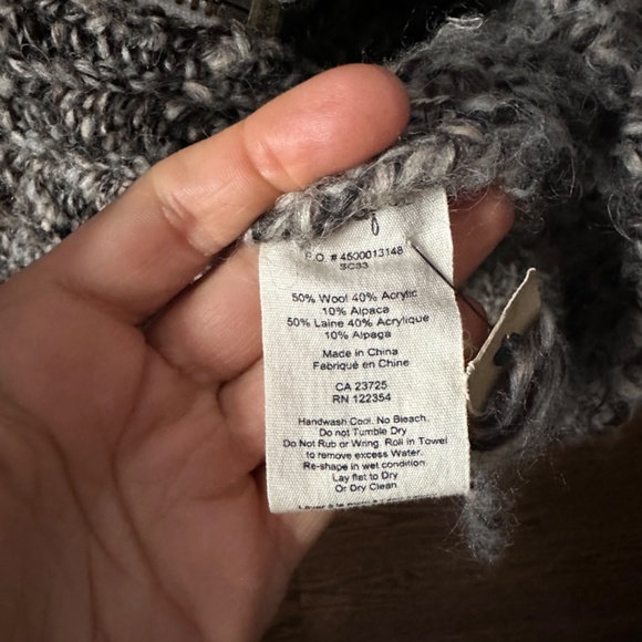 Wilfred free chunky wool alpaca sweater - Picture 5 of 5